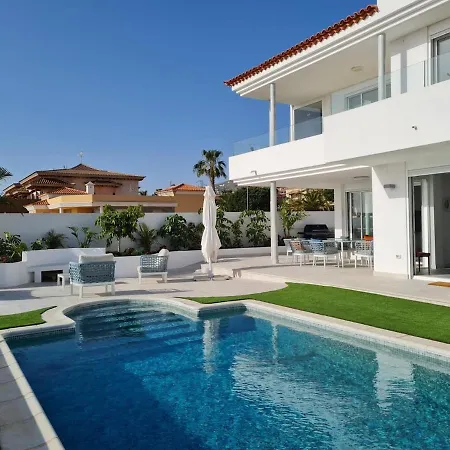 Exclusive Ocean View Heated Pool Villa Costa Adeje